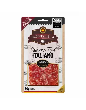 SALAME TIPO ITALIANO MONTANERA 80G