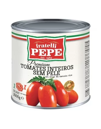 TOMATE PELADO ITA FRAT PEPE LT 2,50KG IP(E)