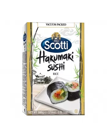 ARROZ HAKUMAKI SUSHI SCOTTI VACUO 500G IP (E)