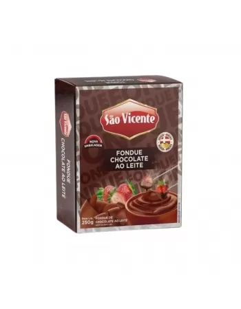 FONDUE CHOCOLATE AO LEITE SAO VICENTE 250G (CX 6UN)