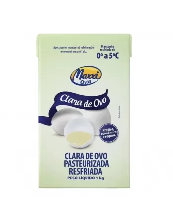 CLARA DE OVO INTEGRAL PASTEURIZADO TP MAXXI 1KG