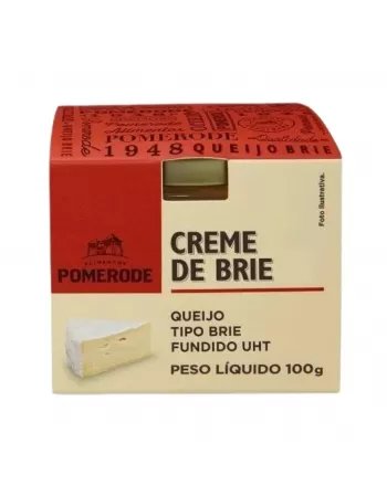 Creme de Queijo Brie Pomerode Pote 100g