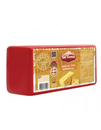 Queijo Emmental São Vicente Peça 3,25kg