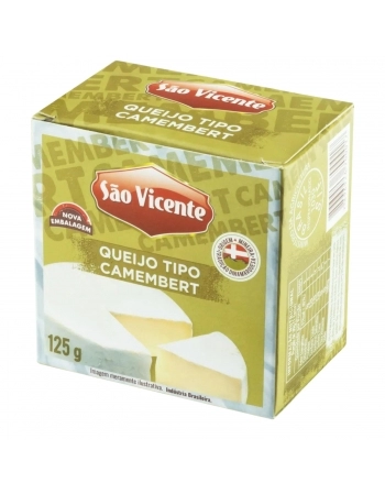 QUEIJO CAMEMBERT SAO VICENTE 125G