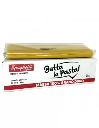 MA SPAGHETTI GRANO DURO \"BUTTA LA PASTA\" 3KG (6X500G)