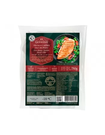 FRANGO CAIPIRA FILE PEITO CONG VILLA GERMANIA PC 750G (CX 12KG)P.FIXO