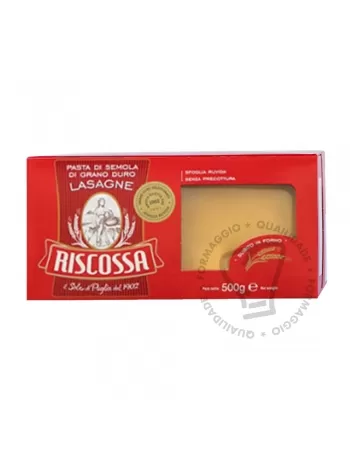 LASAGNE \"RISCOSSA\" 500G (VENDA ESPECIAL)