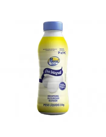 CLARA DE OVO INTEGRAL PASTEURIZADO PET MAXXI 250G (CX 24UND)