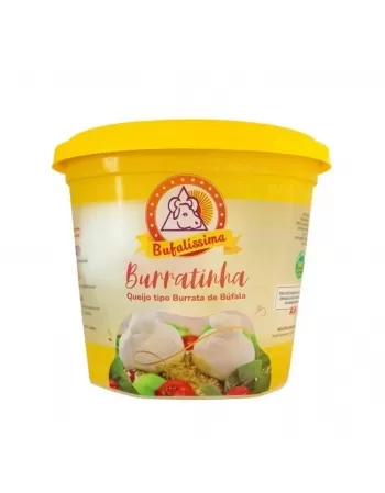 QUEIJO BURRATA MINI BUFALISSIMA 120G (2X 60G) - (45D)