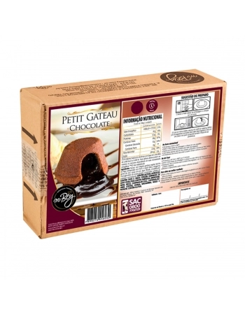 PETIT GATEAU CHOCOLATE 80G FS (CX 24UND)