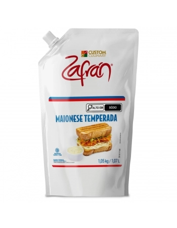 MAIONESE TEMPERADA C/ ERVAS ZAFRAN BAG 1,05KG