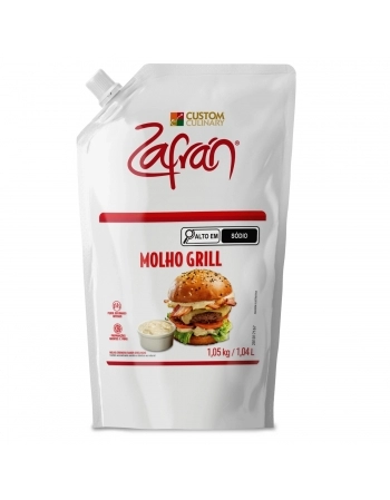 MOLHO GRILL - BASE MAIONESE DEFUMADA ZAFRAN BAG 1,05KG