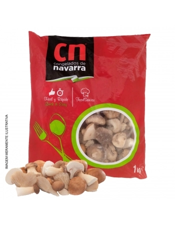 MIX COGUMELOS IQF NAVARRA 1KG - IP (I)