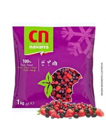 MIX FRUTAS VERMELHAS IQF NAVARRA 1KG