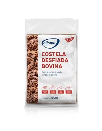 CARNE COSTELA DESFIADA BOVINA ALFAMA PC 1KG