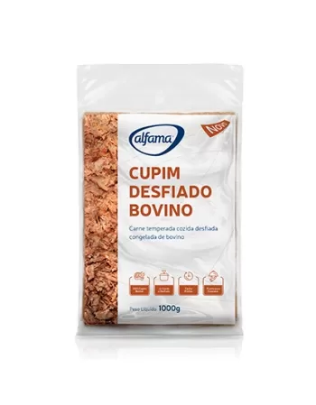 CARNE CUPIM DESFIADA BOVINA ALFAMA PC 1KG