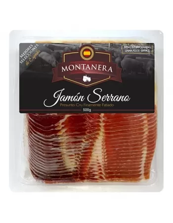 PRESUNTO CRU SERRANO FAT MONTANERA 500G - IP (E)