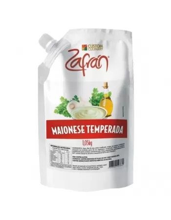 MAIONESE TEMPERADA C/ ERVAS ZAFRAN BAG 1,05KG