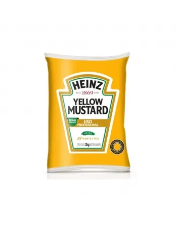 MOLHO MOSTARDA HEINZ BAG 2KG