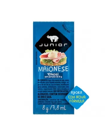 MAIONESE SACHET JUNIOR CX 176 X 8GR