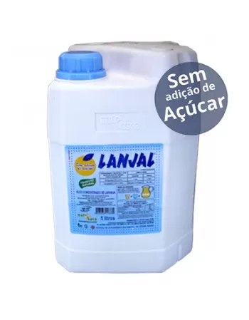 Suco Concentrado Sem Açúcar Lanjal 5 Litros