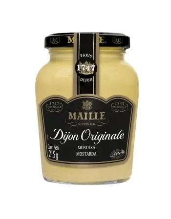 Mostarda Dijon Original Maille Vidro 215g