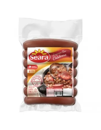 LINGUICA CALABRESA INTEIRA SEARA 2,5KG