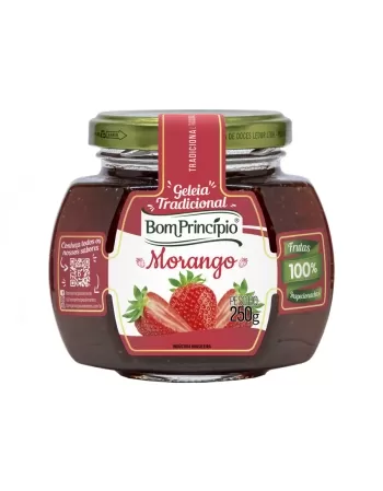 GELEIA MORANGO BOM PRINCIPIO 250G