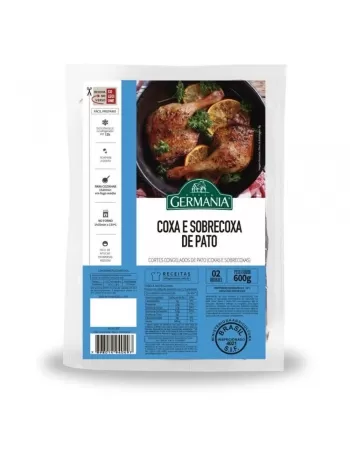 PATO COXA SOB COXA CONG VG 600G(2UND ±300G)(CX 9,6KG) P.FIXO