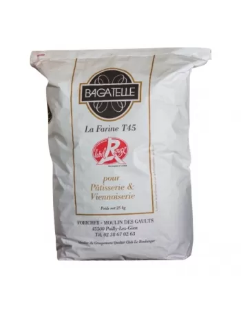 FARINHA DE TRIGO BAGATELLE T45 \"FORICHER\" SC 25KG