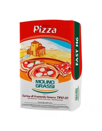 FARINHA PIZZA 00 FAST H6 \"MOLINO GRASSI\" SC 25KG