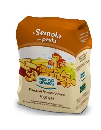 FARINHA SEMOLA PER PASTA MOLINO GRASSI SC 5KG - IP STI