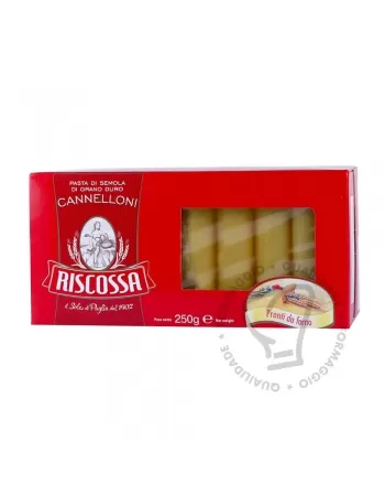 CANNELLONI GRANO DURO \"RISCOSSA\" 250GR