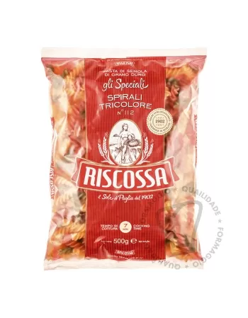 MA FUSILLI TRICOLOR (SPIRALI) GRANO DURO\"RISCOSSA\"500GR- IP