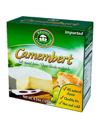 QUEIJO CAMEMBERT CHAMPIGNON 125G - IP (E)