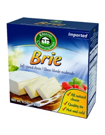 QUEIJO BRIE CHAMPIGNON 125G - IP (E)