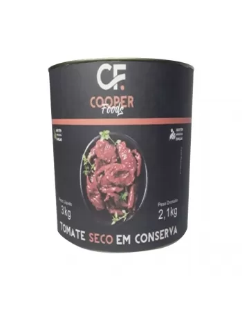 TOMATE SECO COOPER FOODS LATA 2,1KG DRE.