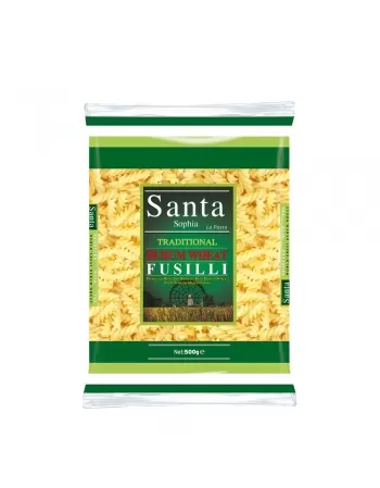 Massa Fusilli Grano Duro Santa Sophia 500g | Caixa 20 unid.