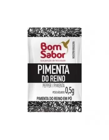 PIMENTA DO REINO BOM SABOR 0,5G (CX 1000UND)