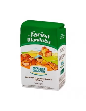 FARINHA MANITOBA \"MOLINO GRASSI\" SC 1KG - IP (STI)