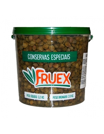 Alcaparra Média Fruex 9/11 Balde 2kg